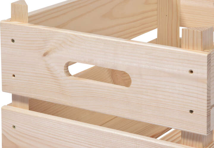 dobar Vorratskiste aus Holz stapelbar